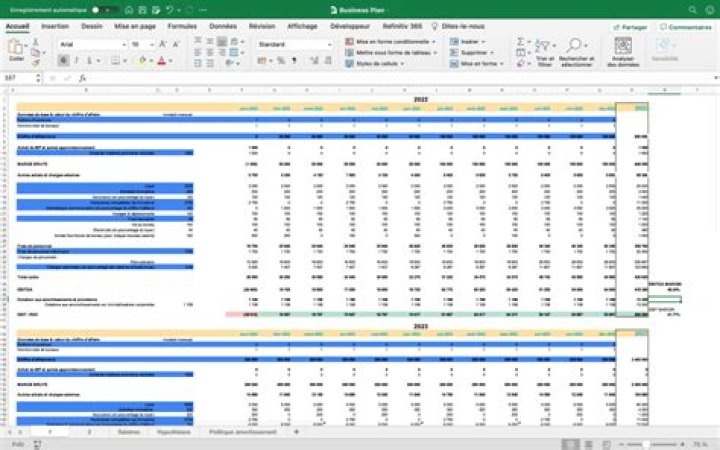 Business plan pressing Excel : modèle gratuit blanchisserie