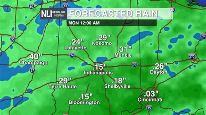 Rain moves in today ahead of a weekend cold blast